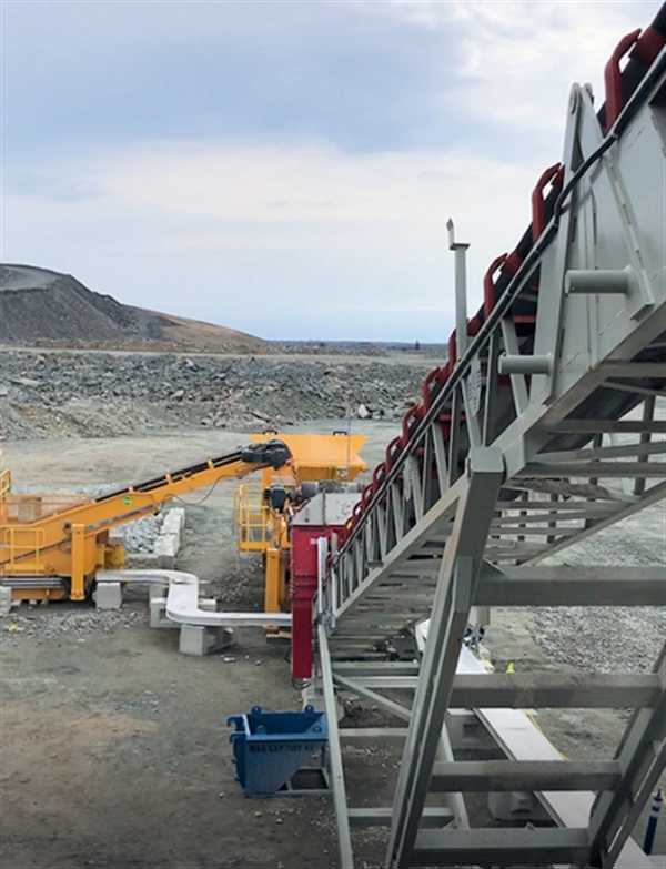 4,000 Tpd (200 Tph) Ore Sorting Plant With Mmd Sizers & Steinert Ore Sorter)